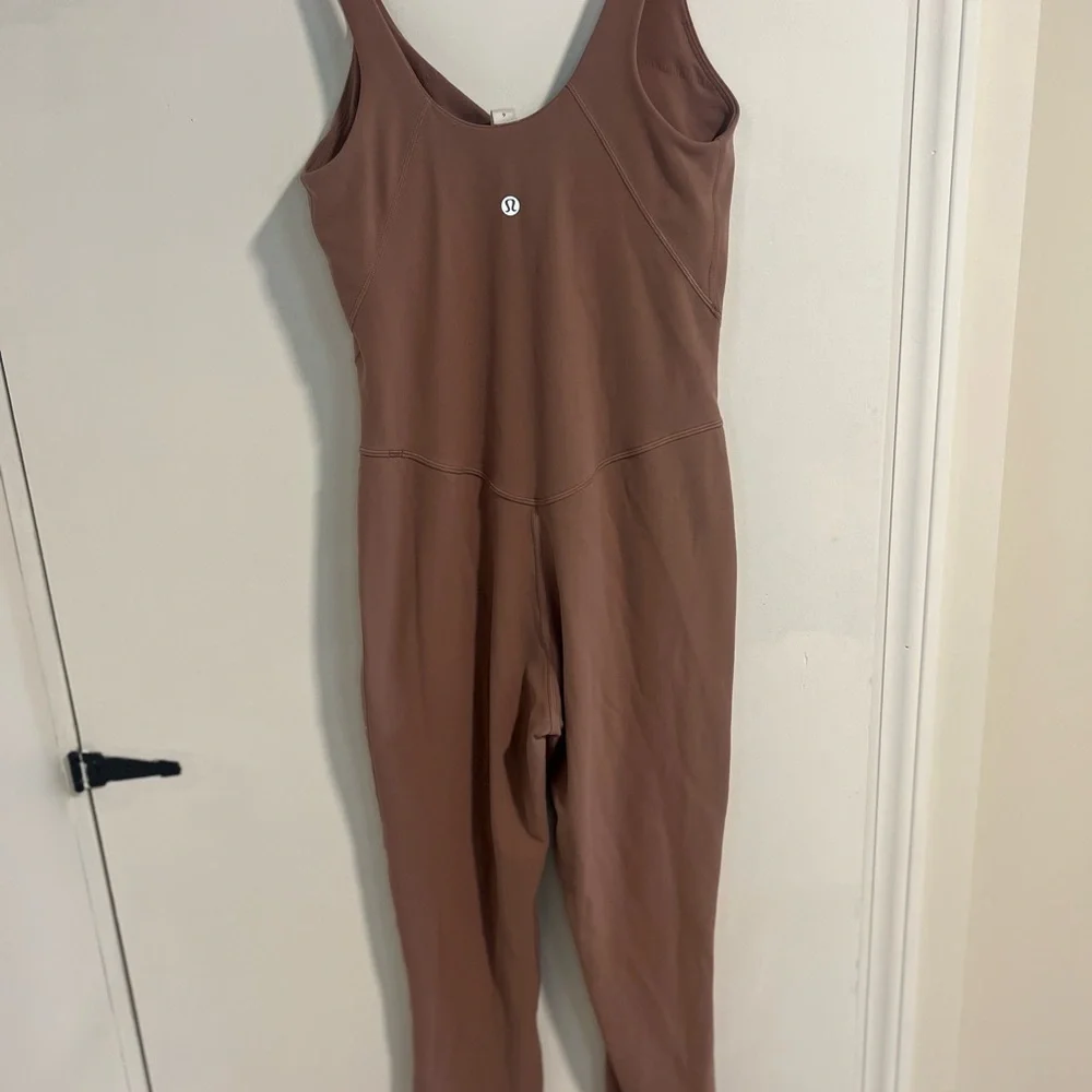 lululemon athletica Aligned Mauve 25” Bodysuit
